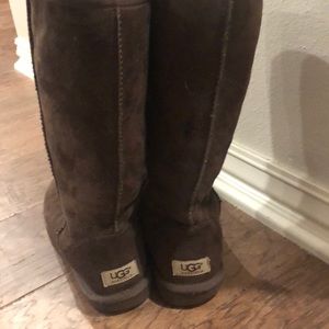 Barely Worn Chocolate Brown Ugg Boots